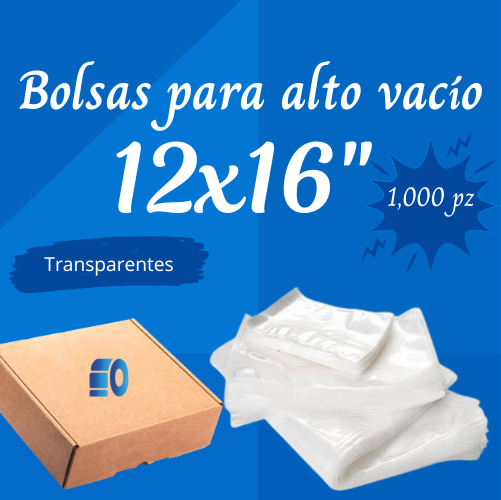 Bolsa para vacío 12x16"